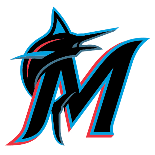MLB Baseball Florida Marlins Logo Jersey Licensed Fan Magnets Set