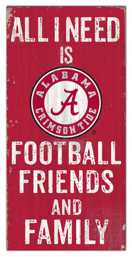 Alabama Crimson Tide 0738-Friends and Family 6x12