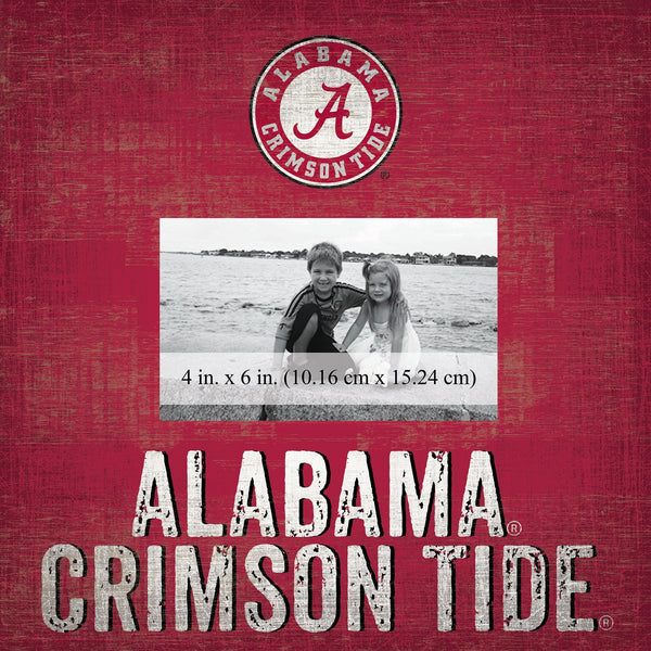 Alabama Crimson Tide 0739-Team Name 10x10 Frame