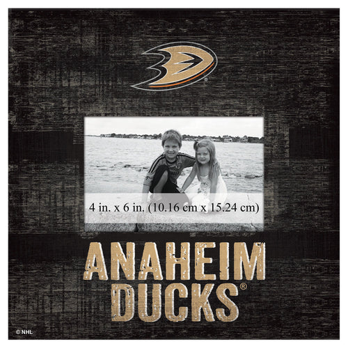 Anaheim Ducks 0739-Team Name 10x10 Frame