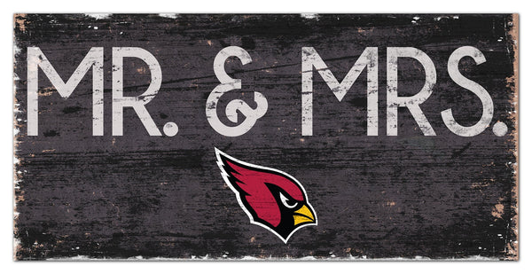 Arizona Cardinals 0732-Mr. and Mrs. 6x12