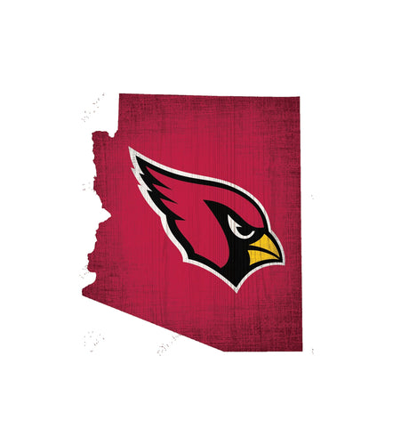 Arizona Cardinals 0838-12in Team Color State