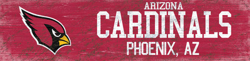 Arizona Cardinals 0846-Team Name 6x24