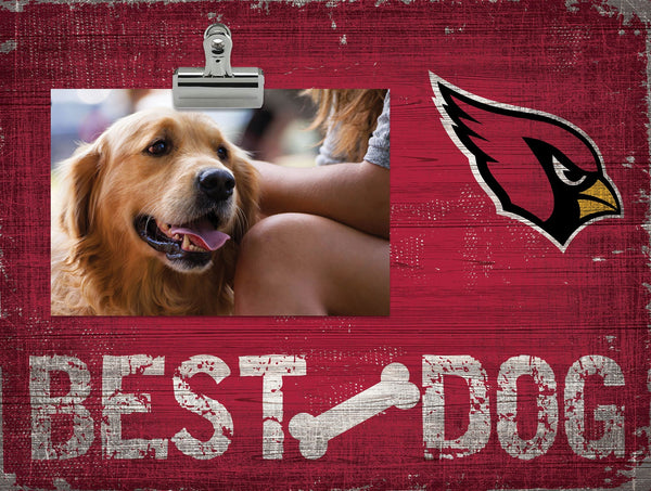 Arizona Cardinals 0849-Best Dog Clip Frame