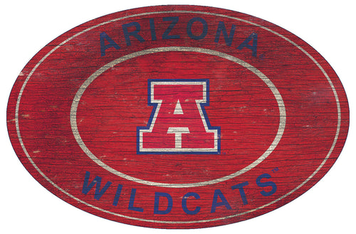 Arizona Wildcats 0801-46in Heritage Logo Oval