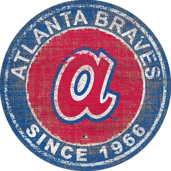 Atlanta Braves 0744-Heritage Logo Round