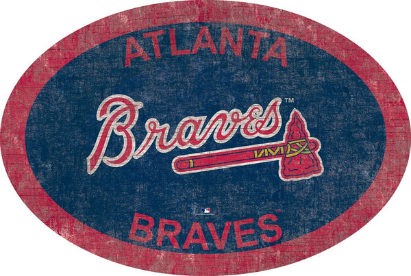 Atlanta Braves 0805-46in Team Color Oval