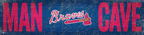 Atlanta Braves 0845-Man Cave 6x24