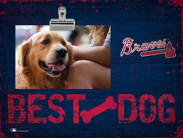Atlanta Braves 0849-Best Dog Clip Frame