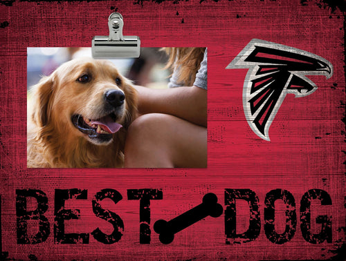 Atlanta Falcons 0849-Best Dog Clip Frame