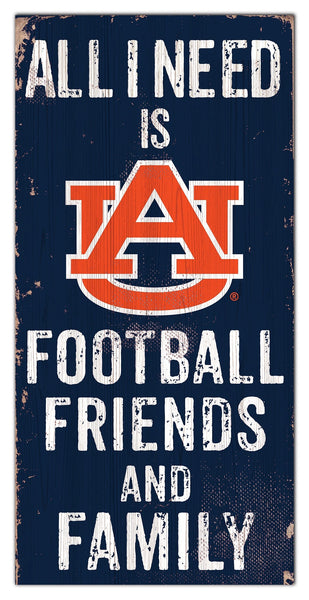 Auburn Tigers 0738-Friends and Family 6x12