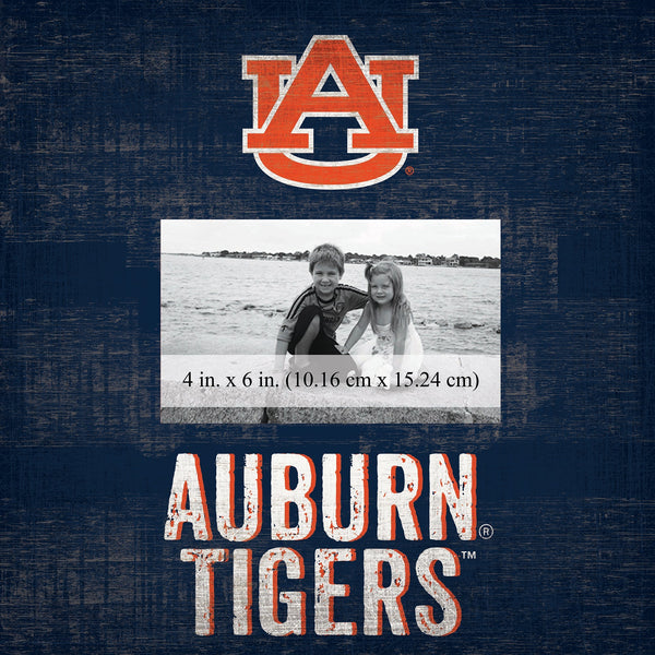 Auburn Tigers 0739-Team Name 10x10 Frame