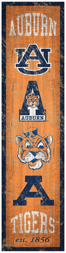 Auburn Tigers 0787-Heritage Banner 6x24
