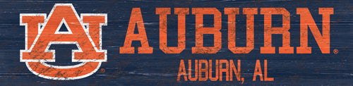Auburn Tigers 0846-Team Name 6x24