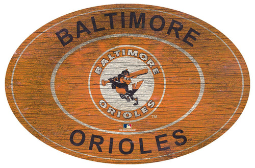 Baltimore Orioles 0801-46in Heritage Logo Oval