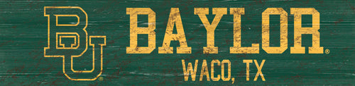 Baylor Bears 0846-Team Name 6x24