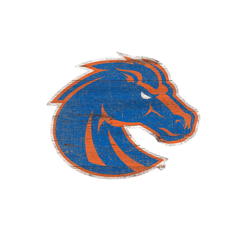 Boise State Broncos 0843-Distressed Logo Cutout 24in