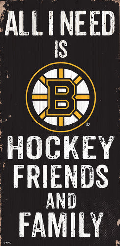Boston Bruins 0738-Friends and Family 6x12