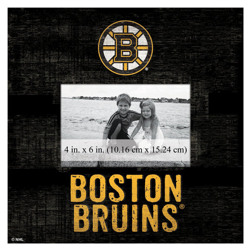 Boston Bruins 0739-Team Name 10x10 Frame