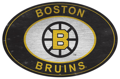 Boston Bruins 0801-46in Heritage Logo Oval