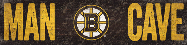 Boston Bruins 0845-Man Cave 6x24