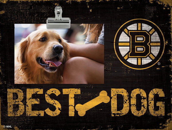 Boston Bruins 0849-Best Dog Clip Frame