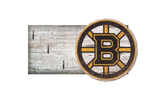 Boston Bruins 0878-Key Holder 6x12