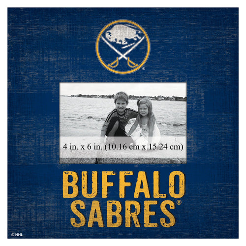 Buffalo Sabres 0739-Team Name 10x10 Frame