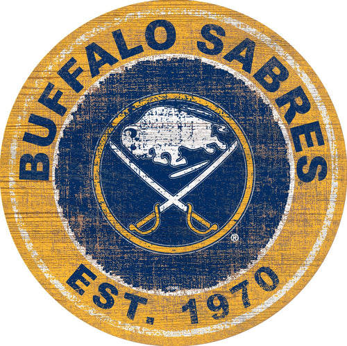 Buffalo Sabres 0744-Heritage Logo Round