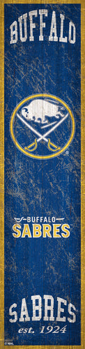 Buffalo Sabres 0787-Heritage Banner 6x24