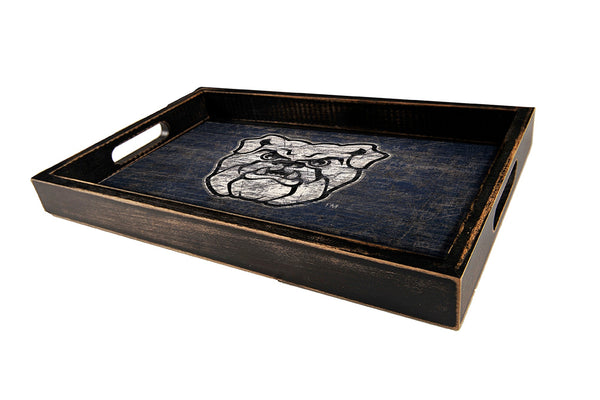 Butler Bulldogs 0760-Distressed Tray w/ Team Color