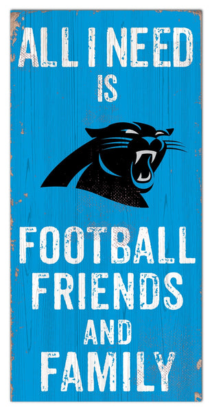 Carolina Panthers 0738-Friends and Family 6x12
