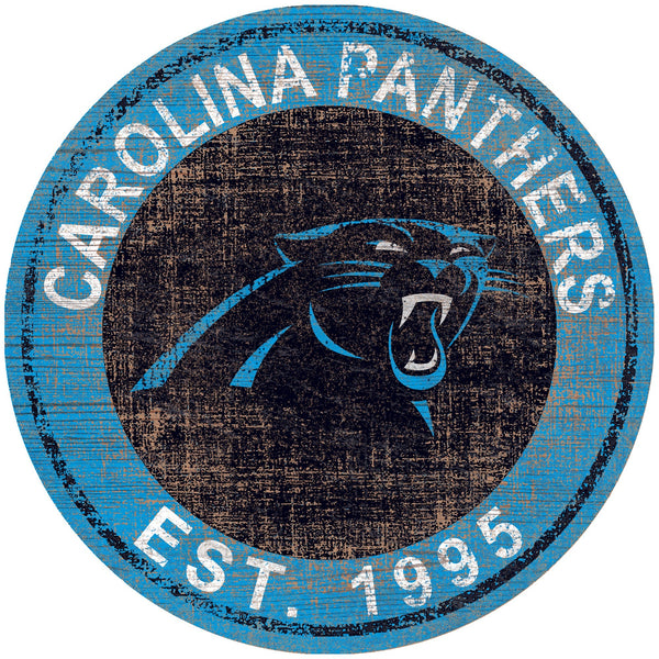 Carolina Panthers 0744-Heritage Logo Round