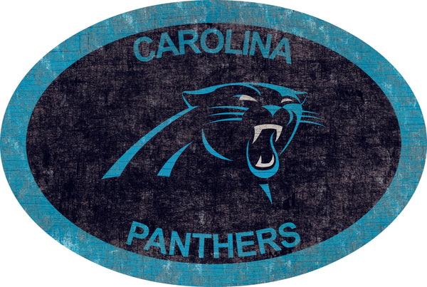 Carolina Panthers 0805-46in Team Color Oval