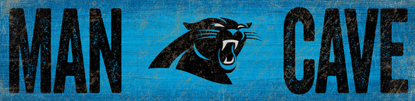Carolina Panthers 0845-Man Cave 6x24
