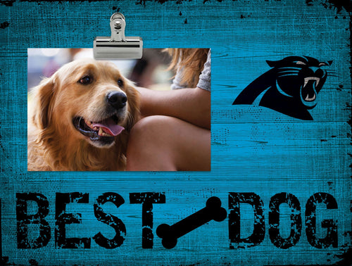 Carolina Panthers 0849-Best Dog Clip Frame