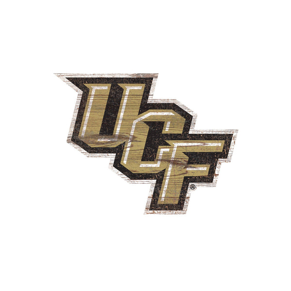 Central Florida Knights 0843-Distressed Logo Cutout 24in