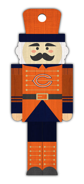 Chicago Bears 1054-Nutcracker Ornament 4.5in