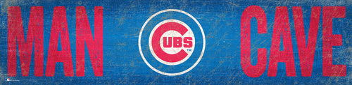 Chicago Cubs 0845-Man Cave 6x24