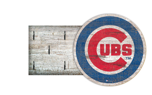 Chicago Cubs 0878-Key Holder 6x12
