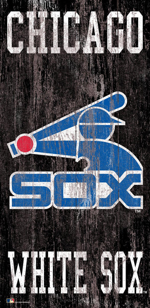Chicago White Sox 0786-Heritage Logo w/ Team Name 6x12