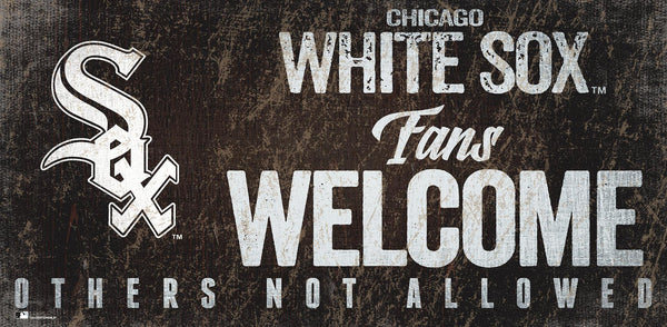 Chicago White Sox 0847-Fans Welcome 6x12