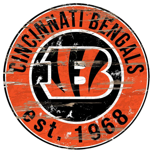 Cincinatti Bengals 0659-Established Date Round