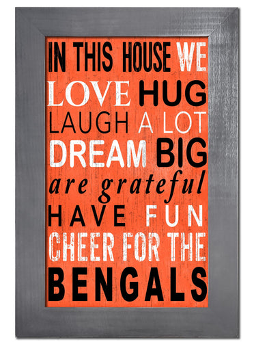 Cincinatti Bengals 0725-Color In This House 11x19