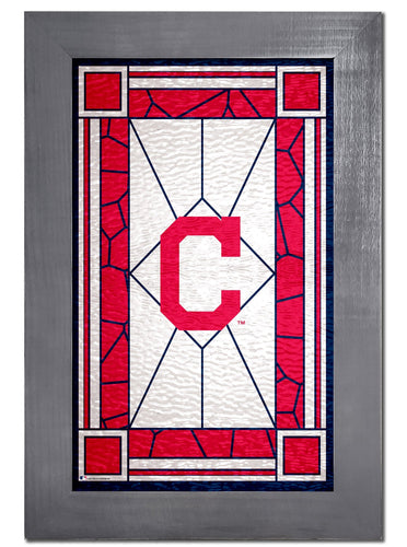 Cleveland Indians 1017-Stained Glass