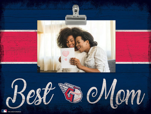 Cleveland Indians 2017-Best Mom Clip Frame