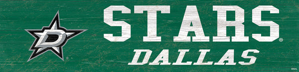 Dallas Stars 0846-Team Name 6x24