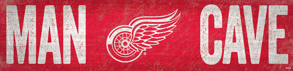 Detroit Red Wings 0845-Man Cave 6x24