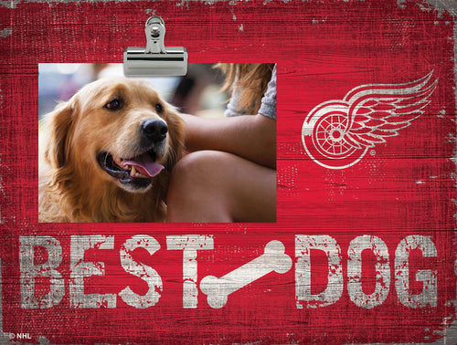 Detroit Red Wings 0849-Best Dog Clip Frame
