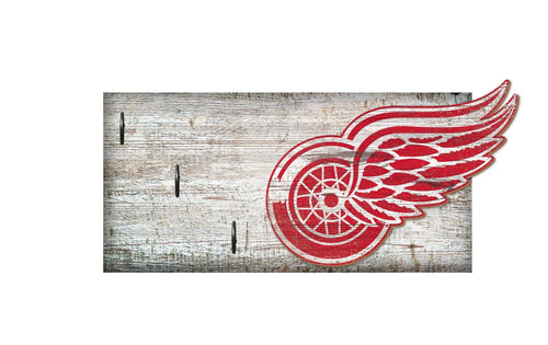 Detroit Red Wings 0878-Key Holder 6x12